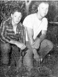 Norman Forther & Jeff Doherty after they discovered Lorna Lax' body